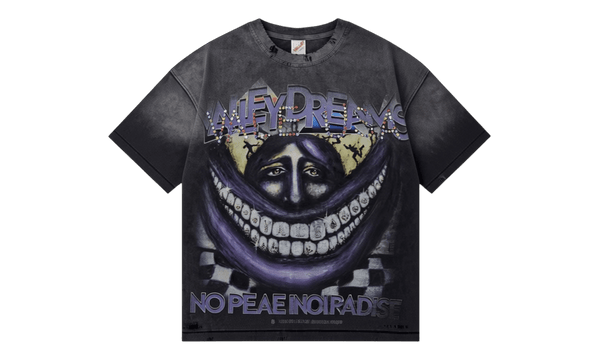 Vale Forever Smiley Face Black T-Shirt