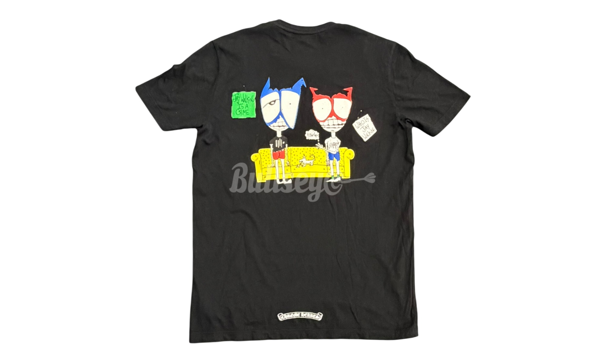 Chrome Hearts Matty Boy Jaywalking Black T-Shirt