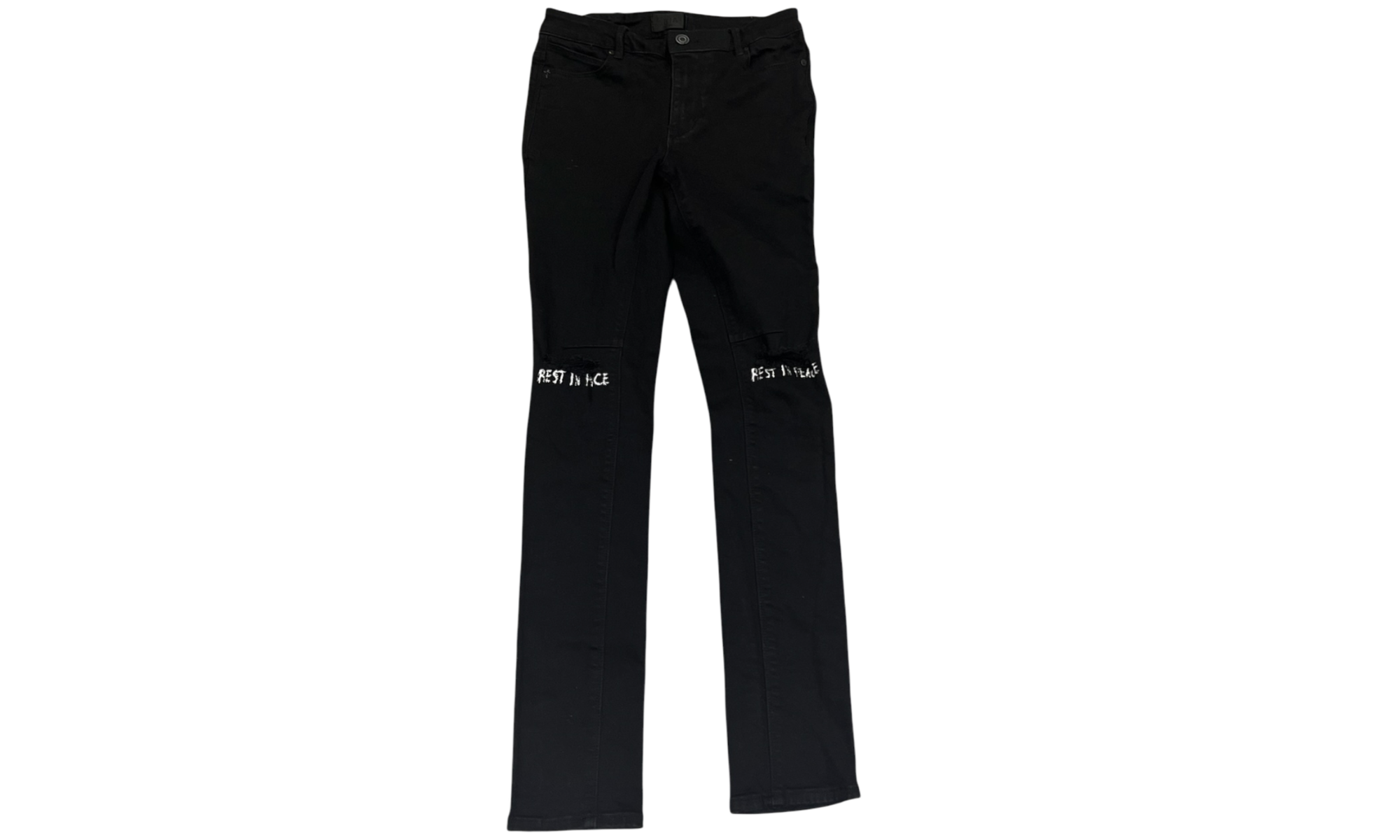 RTA Bryant Black R.I.P Jeans (PreOwned)