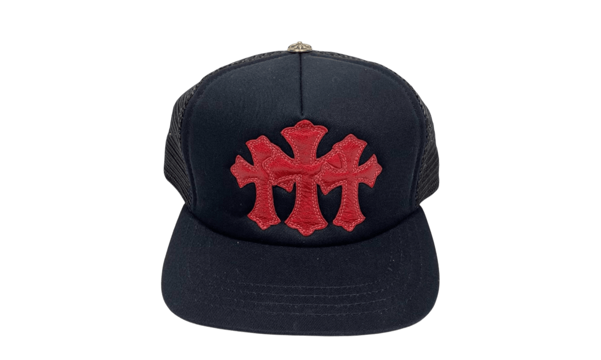 Chrome Hearts Cemetery Trucker Hat Black/Red