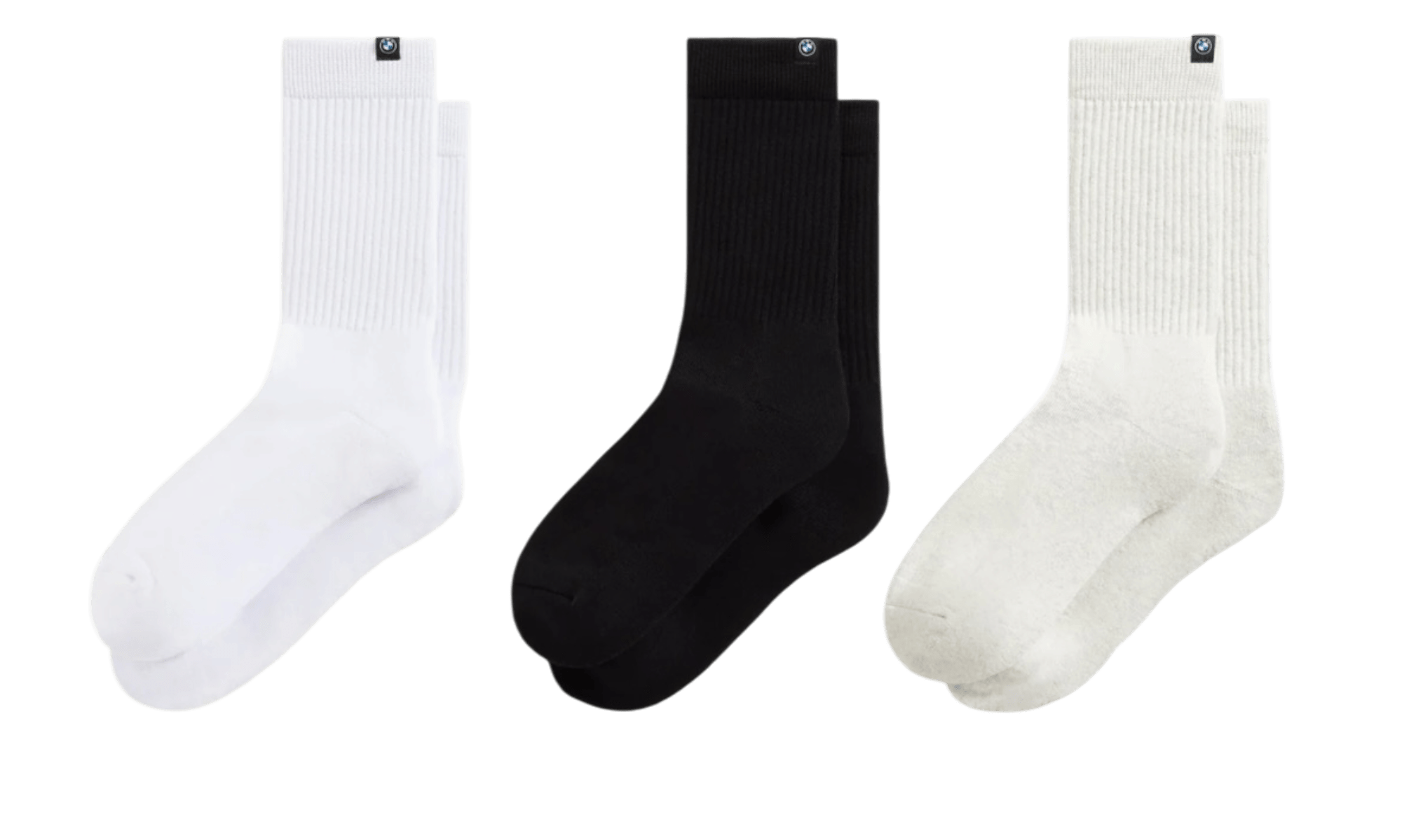 Kith x BMW 3 Pack Crew Socks