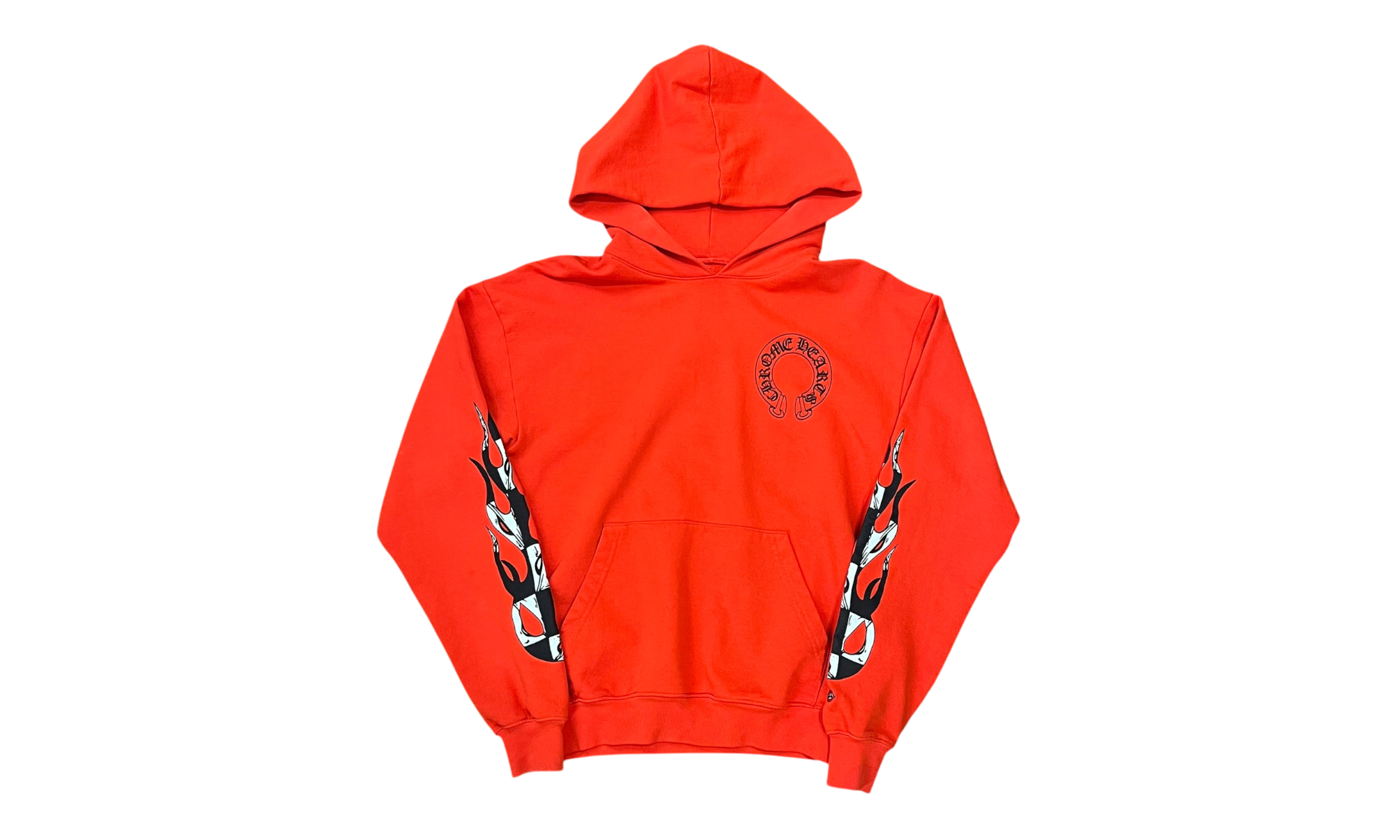 Chrome Hearts Matty Boy Chomper Flag Red Hoodie