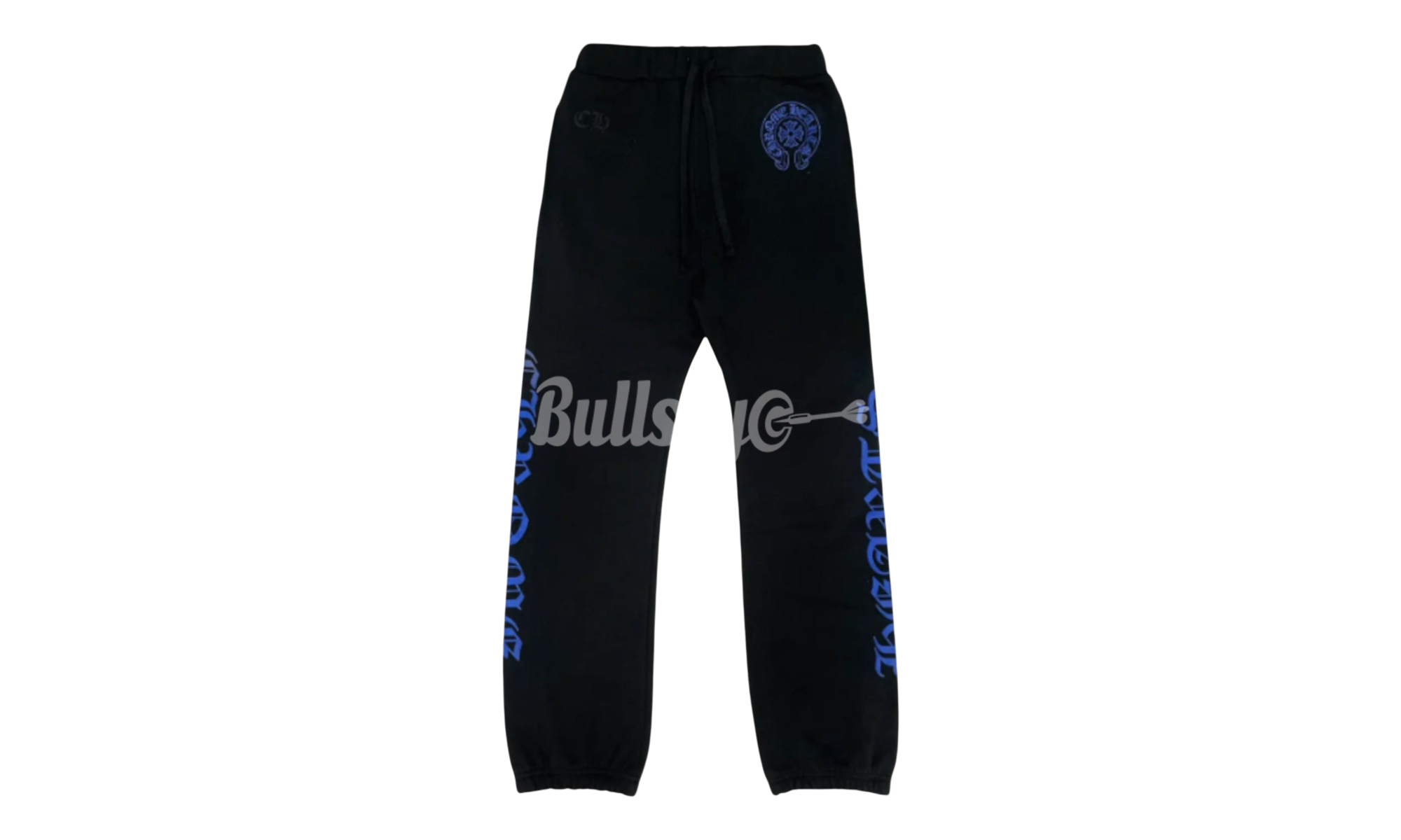Chrome Hearts Horse Shoe Logo Sweatpants Black/Blue