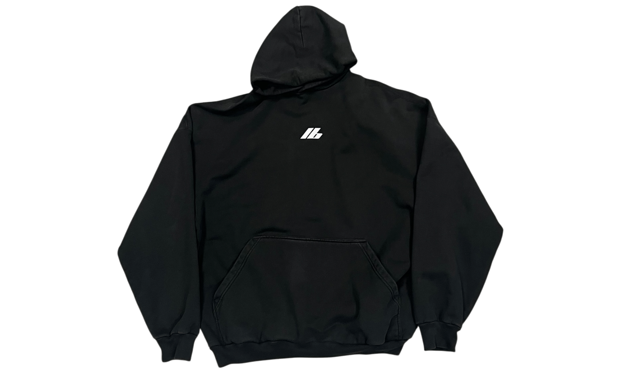 Balenciaga BB Reflective Logo Hoodie (PreOwned)