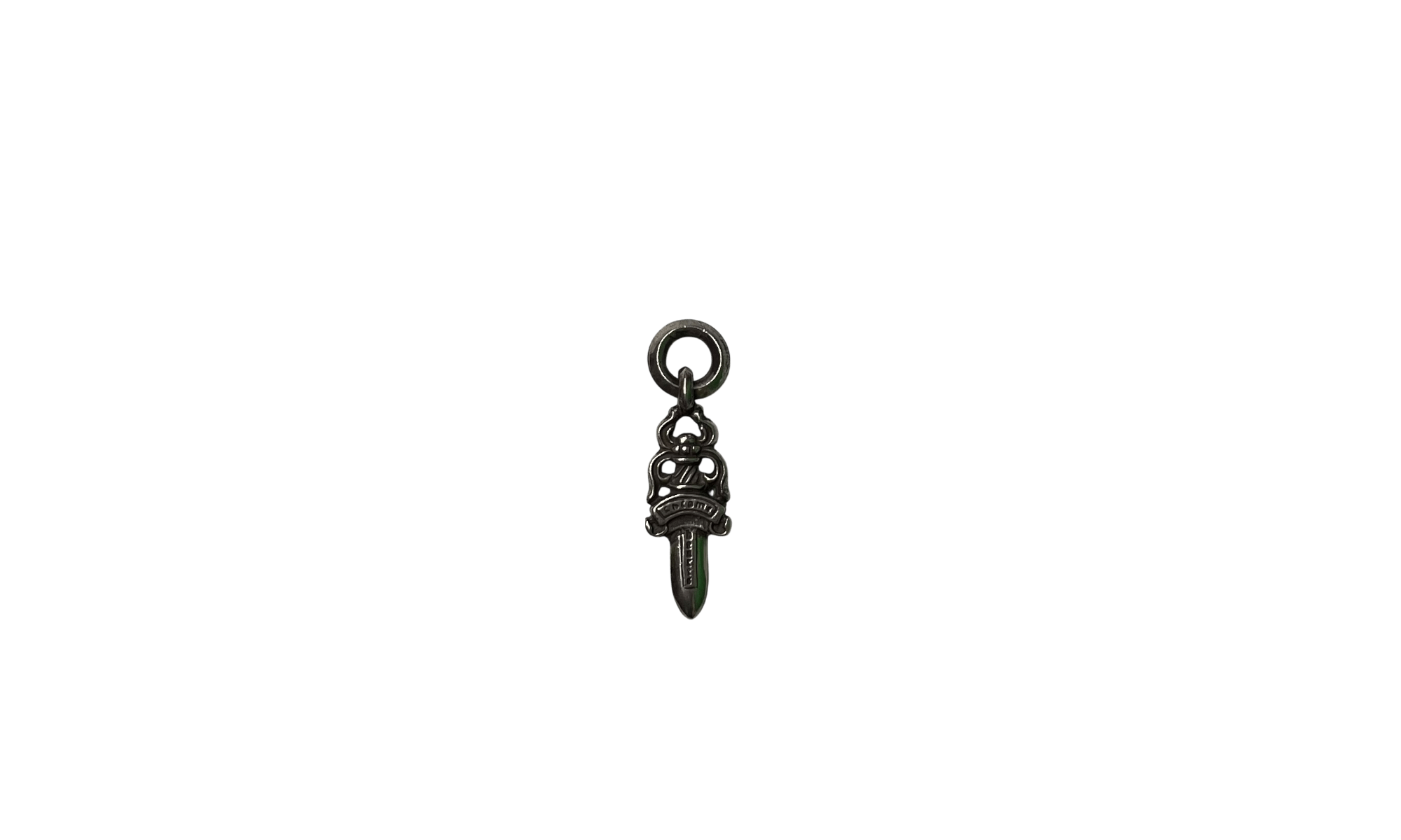 Chrome Hearts Silver Zipper Dagger #5 Charm (PreOwned)