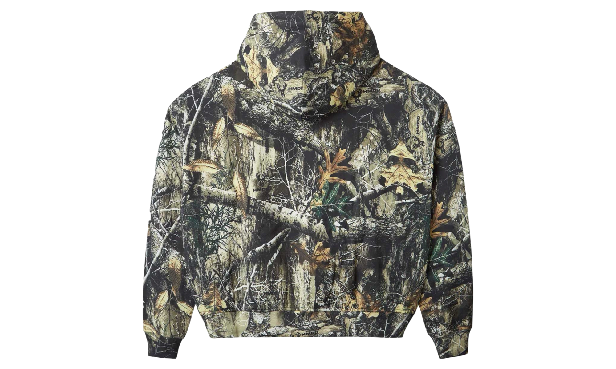 HMDD Lisbon Double Hooded Camo Hoodie