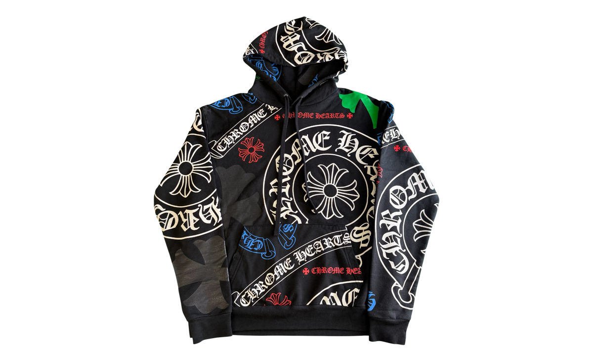 Chrome Hearts Stencil Hoodie Black