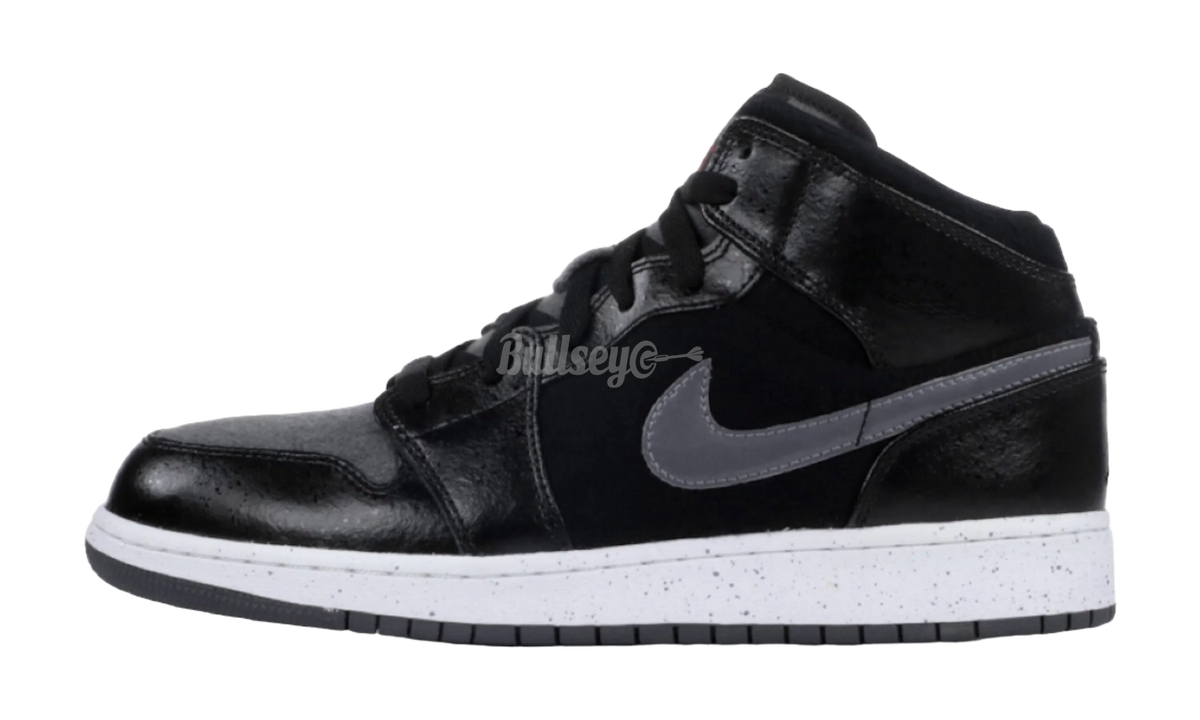 Air Jordan 1 Mid "Premium Black Dark Grey" GS