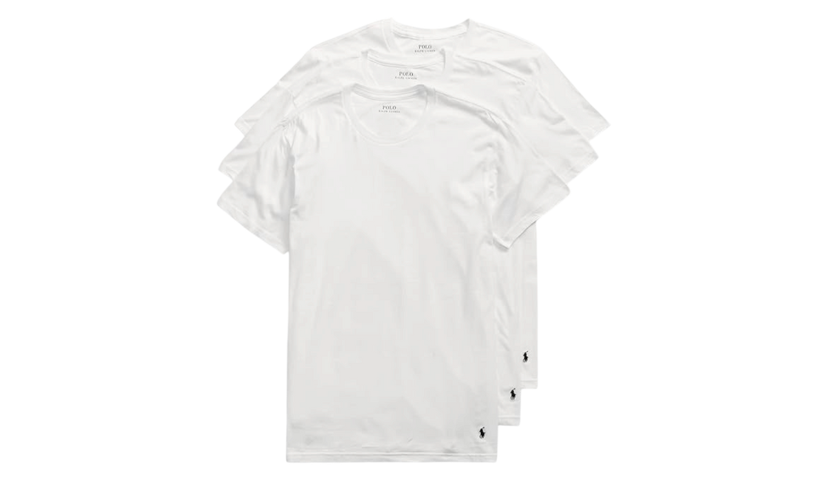 Polo Ralph Lauren 3-Pack Slim Fit "White" T-Shirt