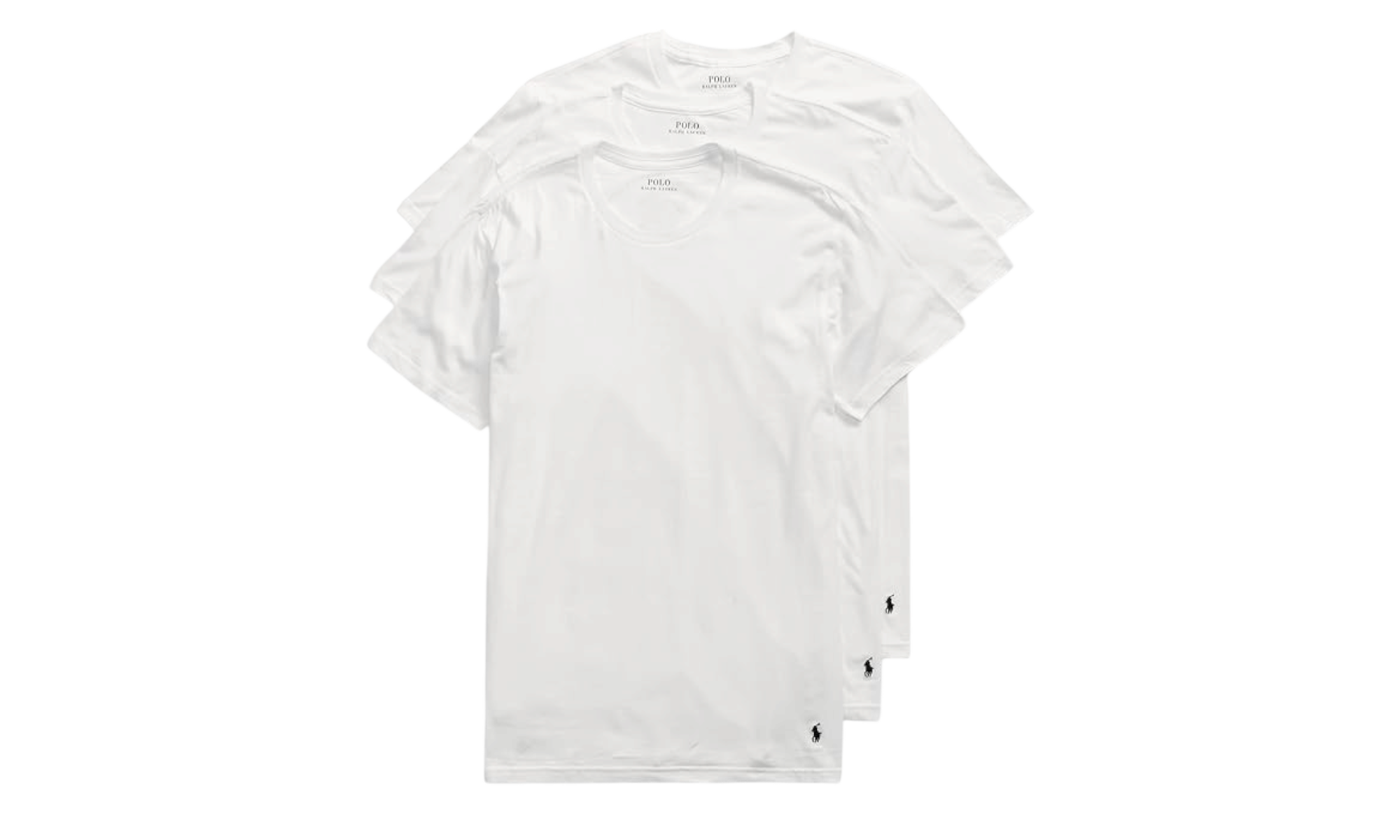 Polo Ralph Lauren 3-Pack Slim Fit "White" T-Shirt