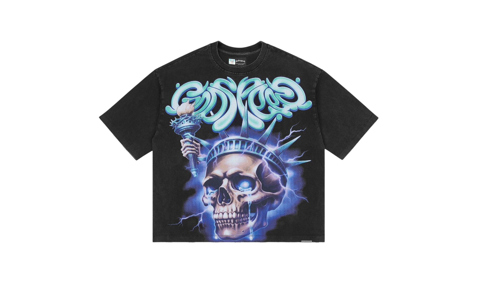 Godspeed Liberty Tears Black T-Shirt