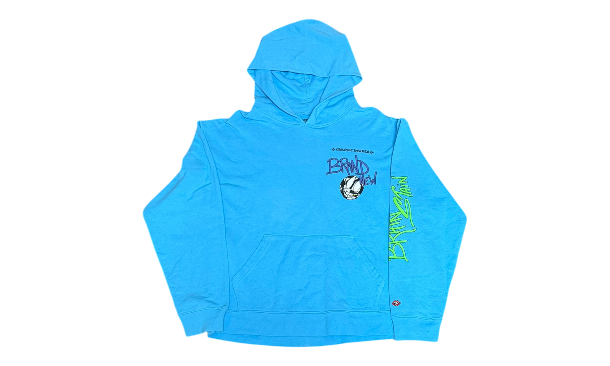 Chrome Hearts Matty Boy Blue Brain New Hoodie (PreOwned)
