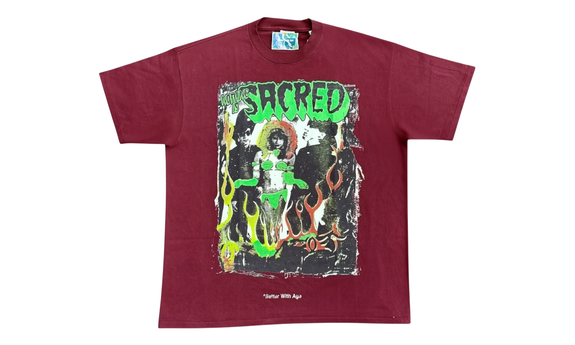 Better With Age Monet Assorted Maroon Red T-Shirt