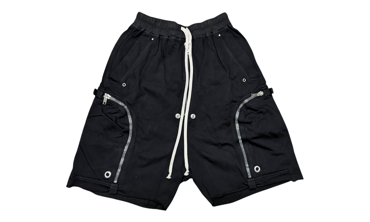 Rick Owens DRKSHDW Black Rig Bauhaus Pod Shorts