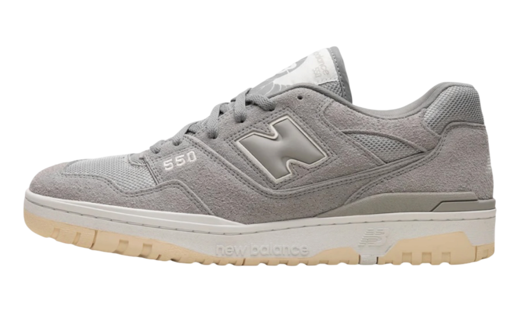 New Balance 550 Suede Slate Grey