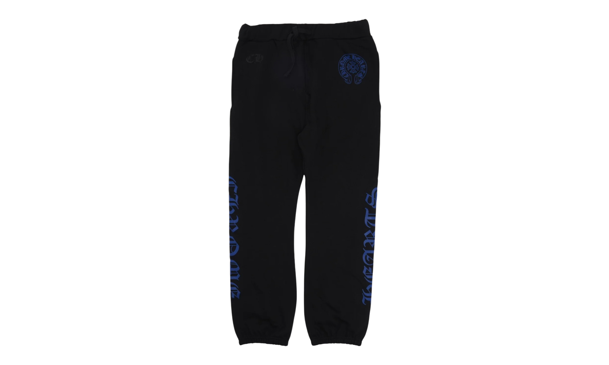 Chrome Hearts Blue Horseshoe Logo Sweatpants