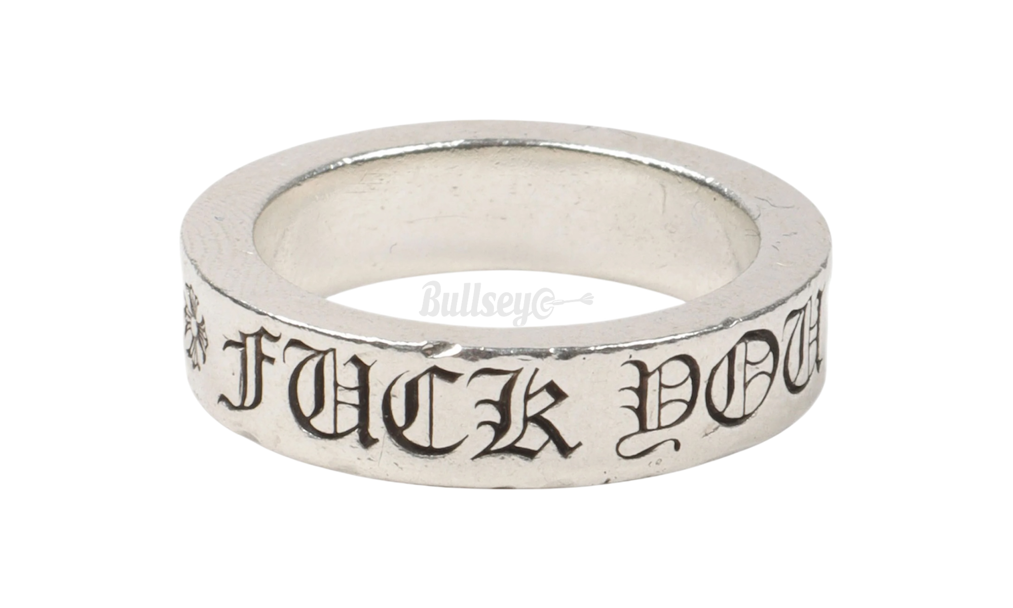 Chrome Hearts Spacer Fuck You Silver Ring