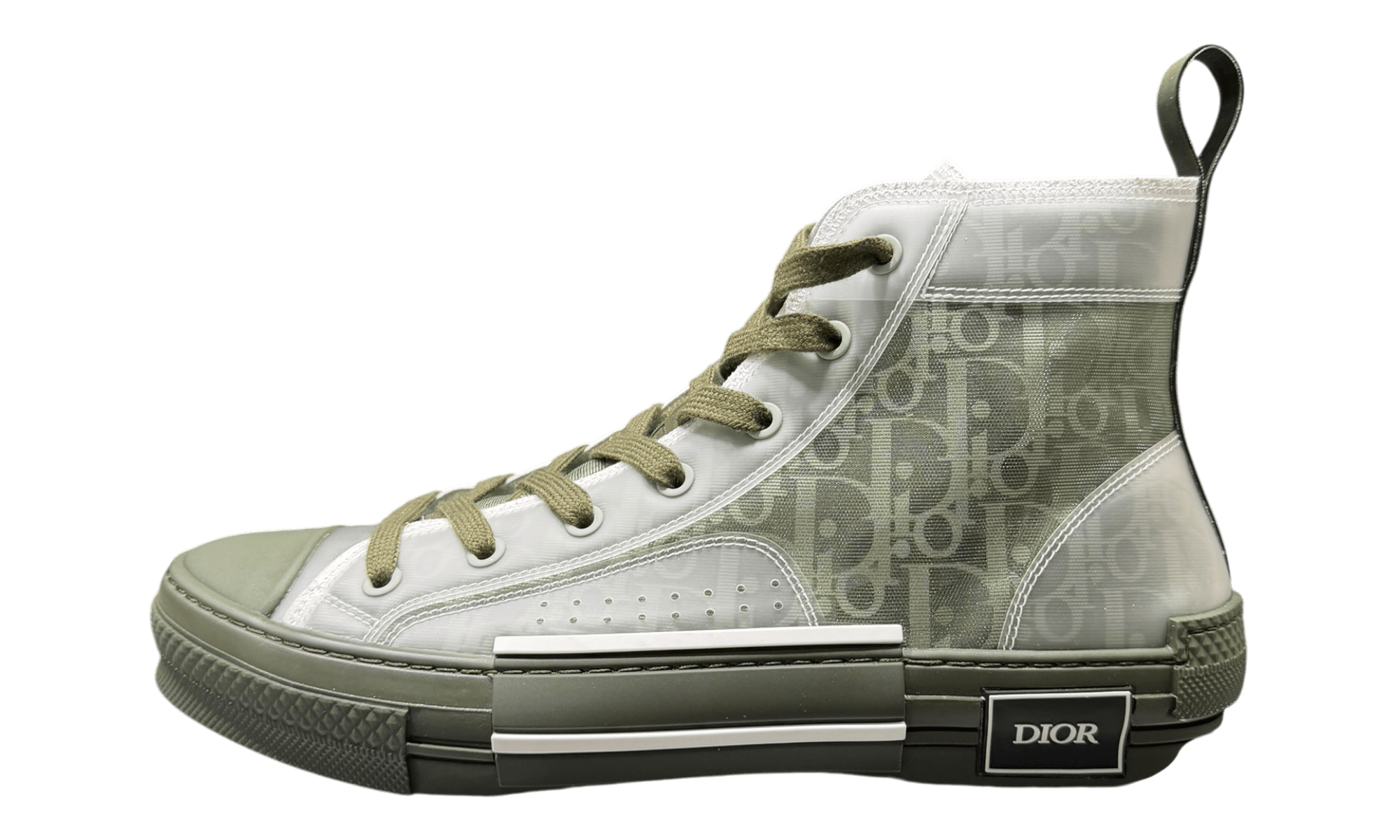 Dior B23 Olive Oblique Canvas