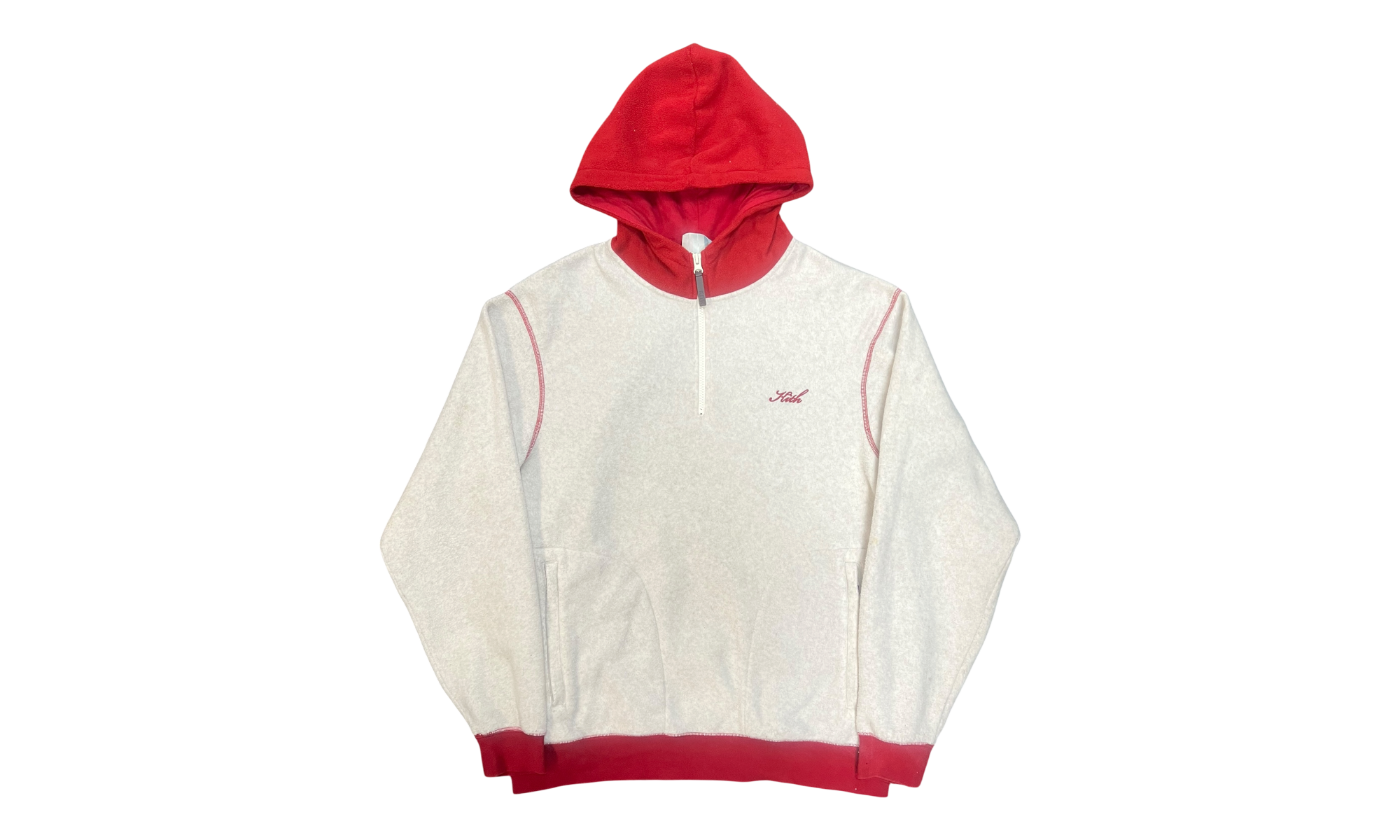 Kith Coleman Quarter Zip Hoodie Oatmeal (PreOwned)