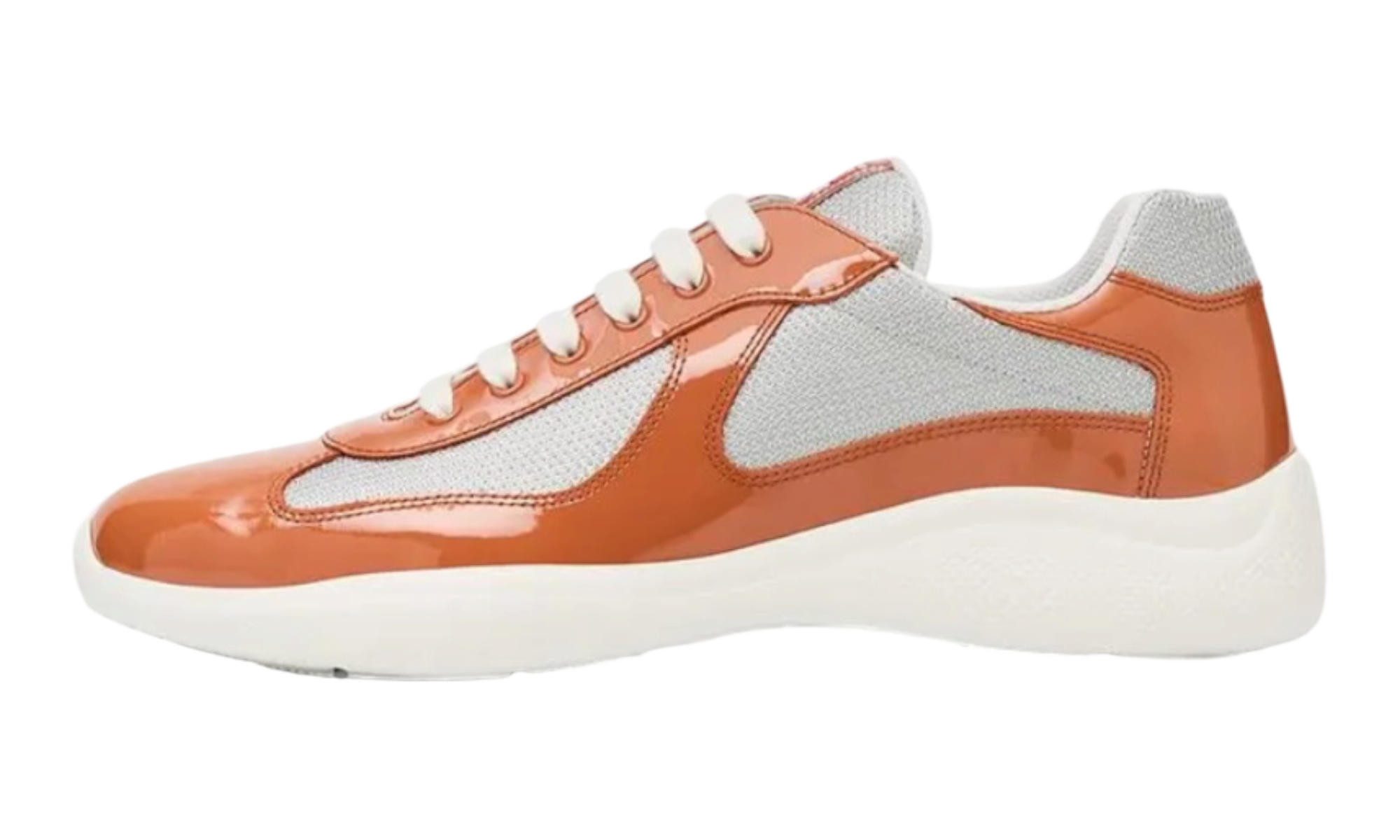 PRADA Nespola Argento American Cup Sneakers