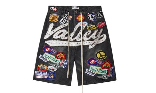 Vale Forever 1980's Black Jean Shorts