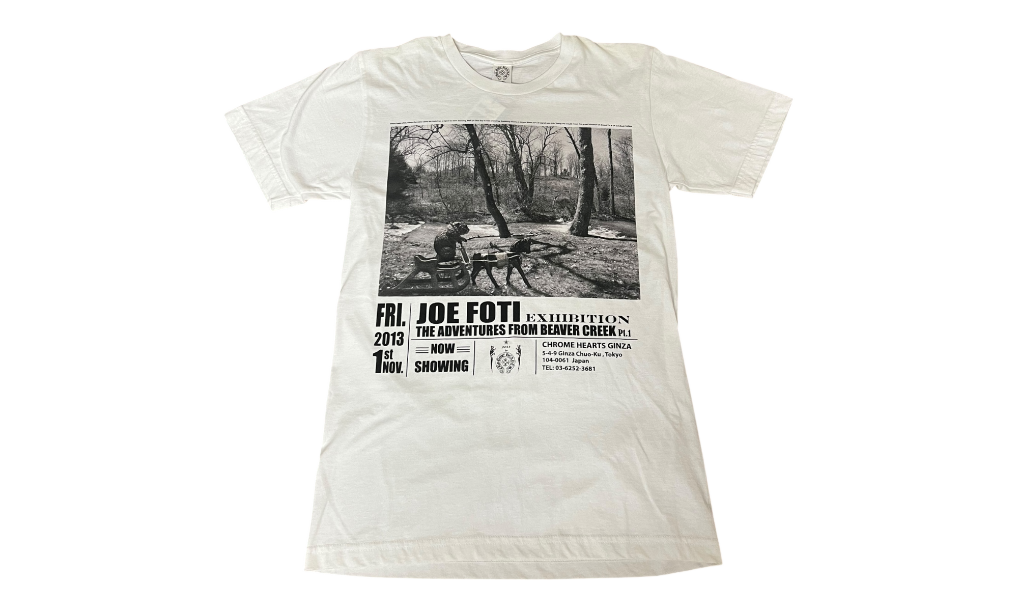 Chrome Hearts Foti Beaver Creek Graphic T-Shirt White (Preowned)