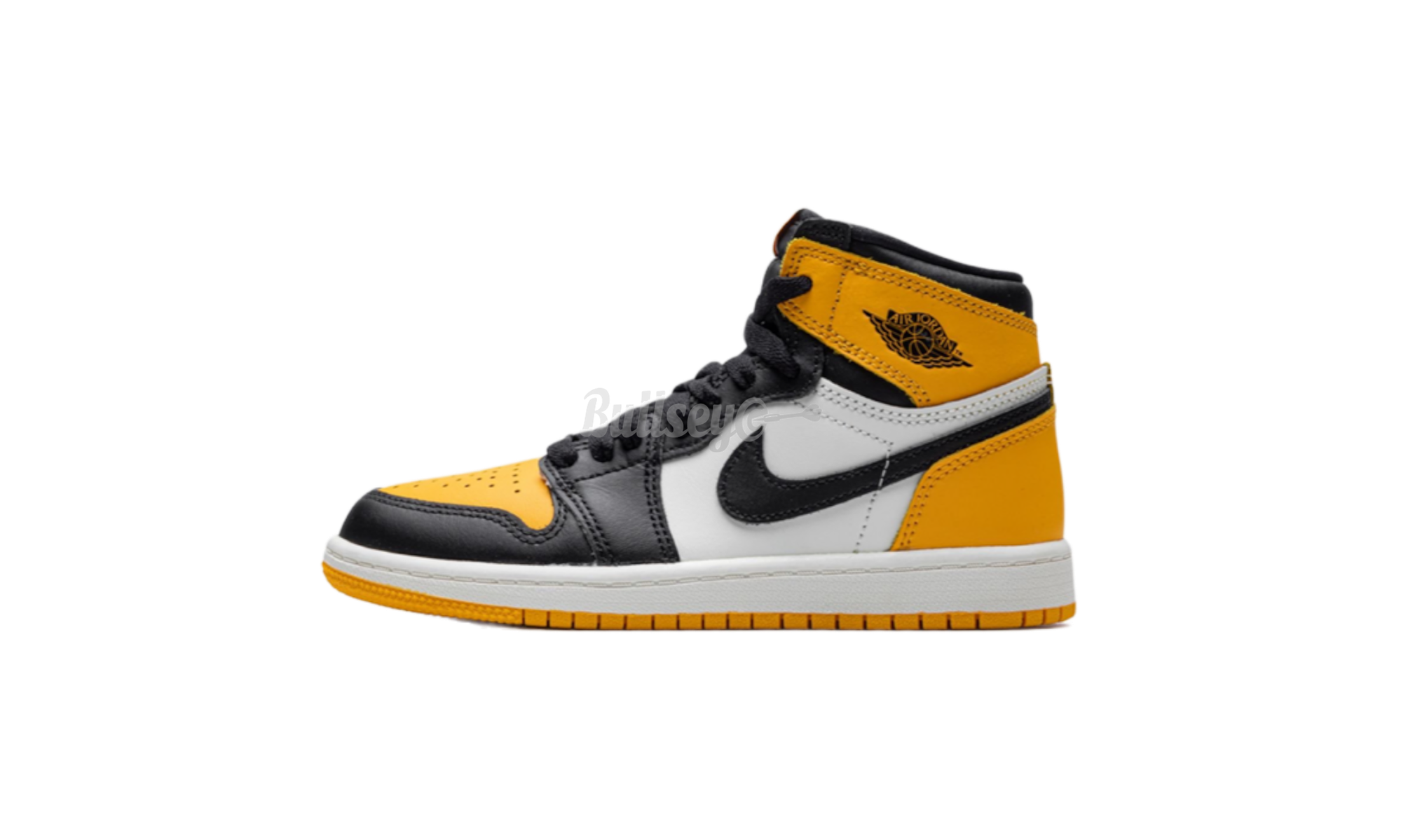 Jordan 1 yellow toe black on sale