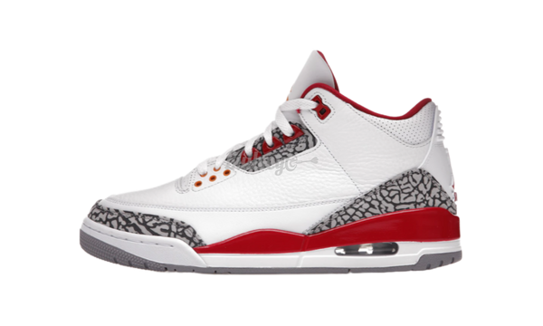 Air Jordan 3 Retro "Cardinal Red"-Bullseye Sneaker Pink Boutique