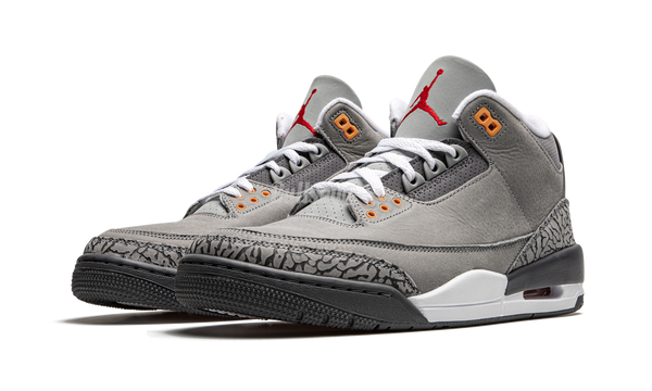 Air Jordan 3 Retro "Cool Grey" - Running Men A Black Orange