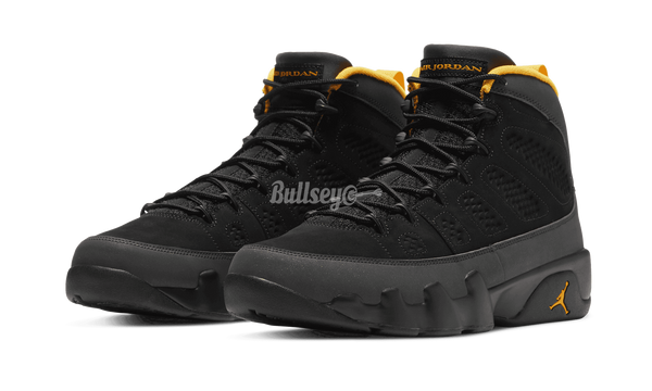 Air Jordan 9 Retro "Dark Charcoal University Gold" - Bullseye both Sneaker Boutique