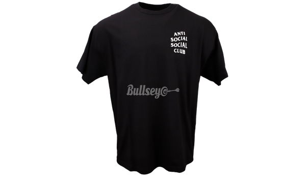 Anti-Social Club "Kkoch" Black T-Shirt-Air Jordan 1 Bred Silver