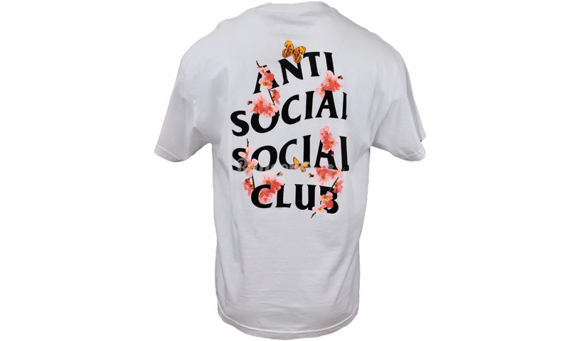 Anti-Social Club "Kkoch" White T-Shirt-Converse s limited-edition Chuck 70 shoes