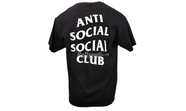 Anti-Social Club "Logo 2" Black T-Shirt-under armour project rock 60l gym backpack color
