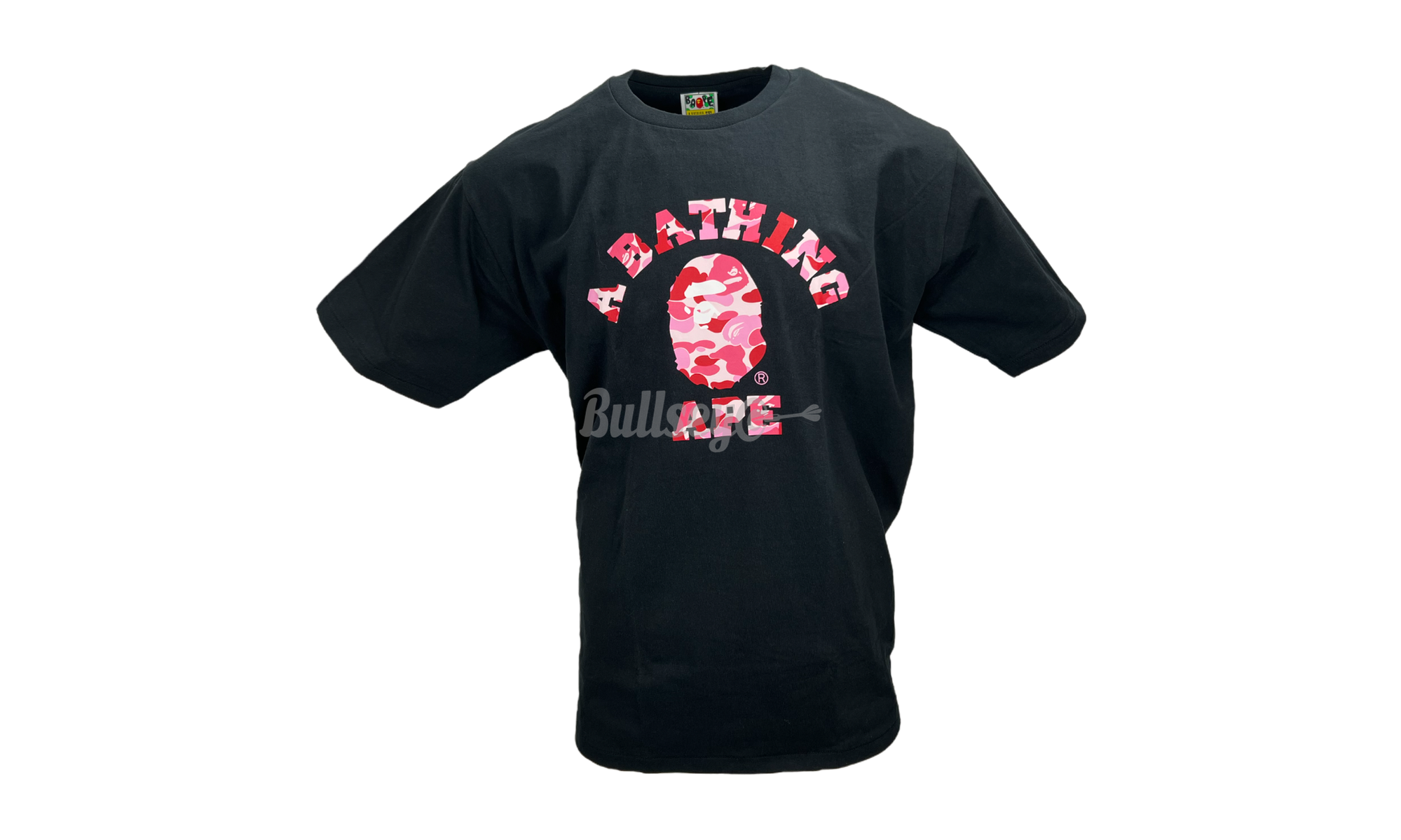 Bape ABC Black/Pink Camo College T - Shirt - might not have been