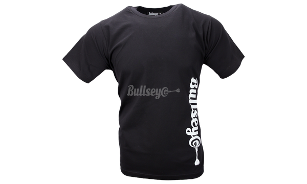 Bullseye Vertical Logo Black T-Shirt-Air Jordan 4 'Obsidian'