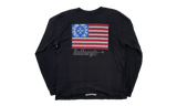 Chrome Hearts American Flag Black Longsleeve-Bullseye renew Sneaker Boutique