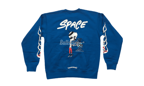 Chrome Hearts Matty Boy Space Blue Crewneck-Bullseye Sneaker Racer Boutique