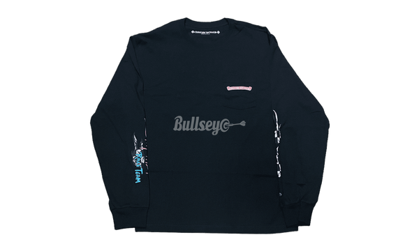 Chrome Hearts Stay Fast Matty Boy Black Long Sleeve T-Shirt - Bullseye Sneaker Racer Boutique