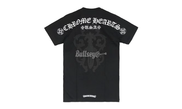 Chrome Hearts USA Dagger Black T-Shirt-Bullseye Sneaker Make Boutique