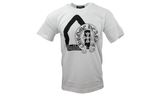 Chrome Hearts x CDG White T-Shirt-Asics Gel-Lyte III OG Barely Rose Rose Quartz 26.5cm