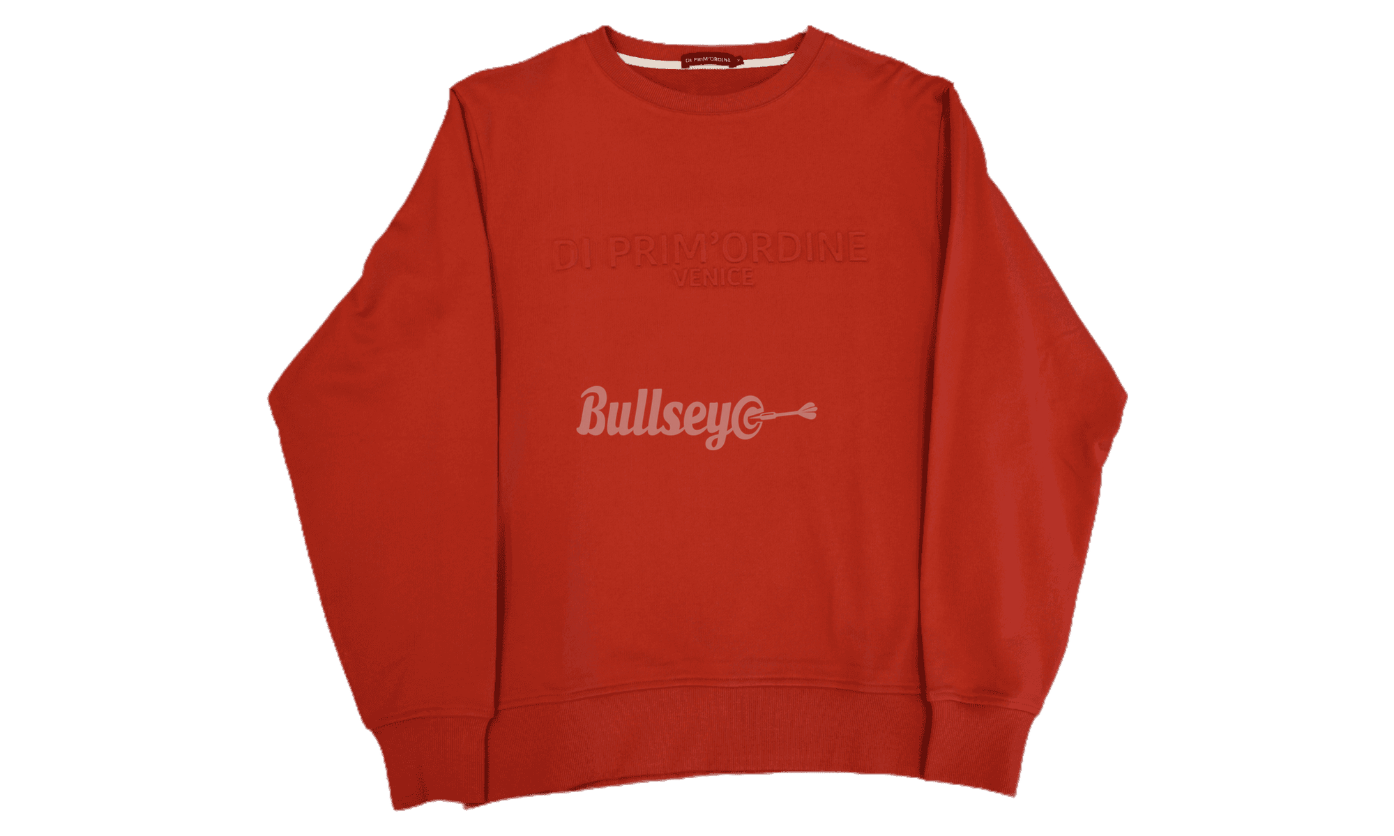 Di Prim'Ordine Neighborhood Hero Crewneck Rust Red-Bullseye Sneaker Boutique