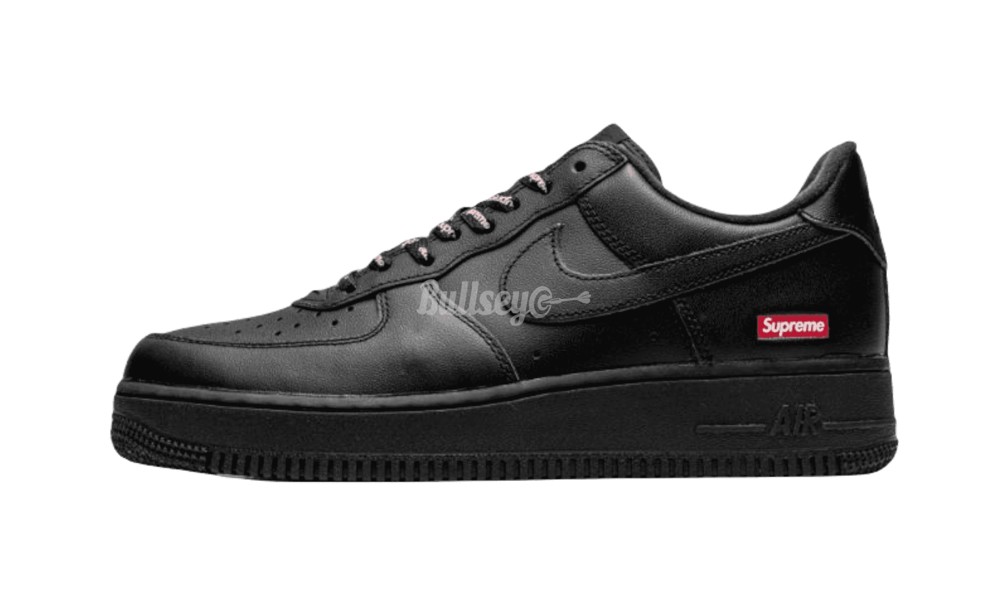 black supreme air force 1s