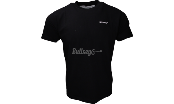 Off-White Outlined Arrows Black T-Shirt-Bullseye Animal Sneaker Boutique