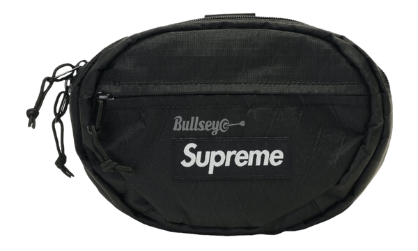 Supreme Black Waist Bag (FW18)-Bullseye Wallabee Sneaker Boutique