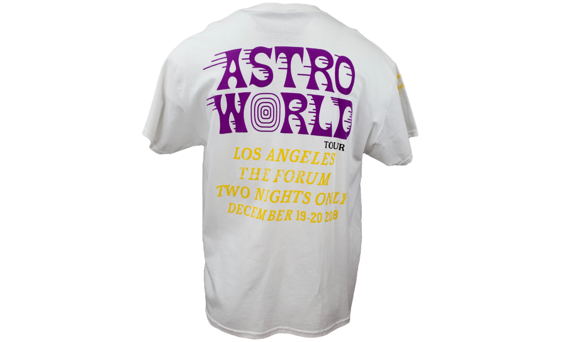 Travis Scott x Astroworld "LA Tour" T-Shirt-Christa de carouge two-sided sweatshirt anorak двосторонній світшот
