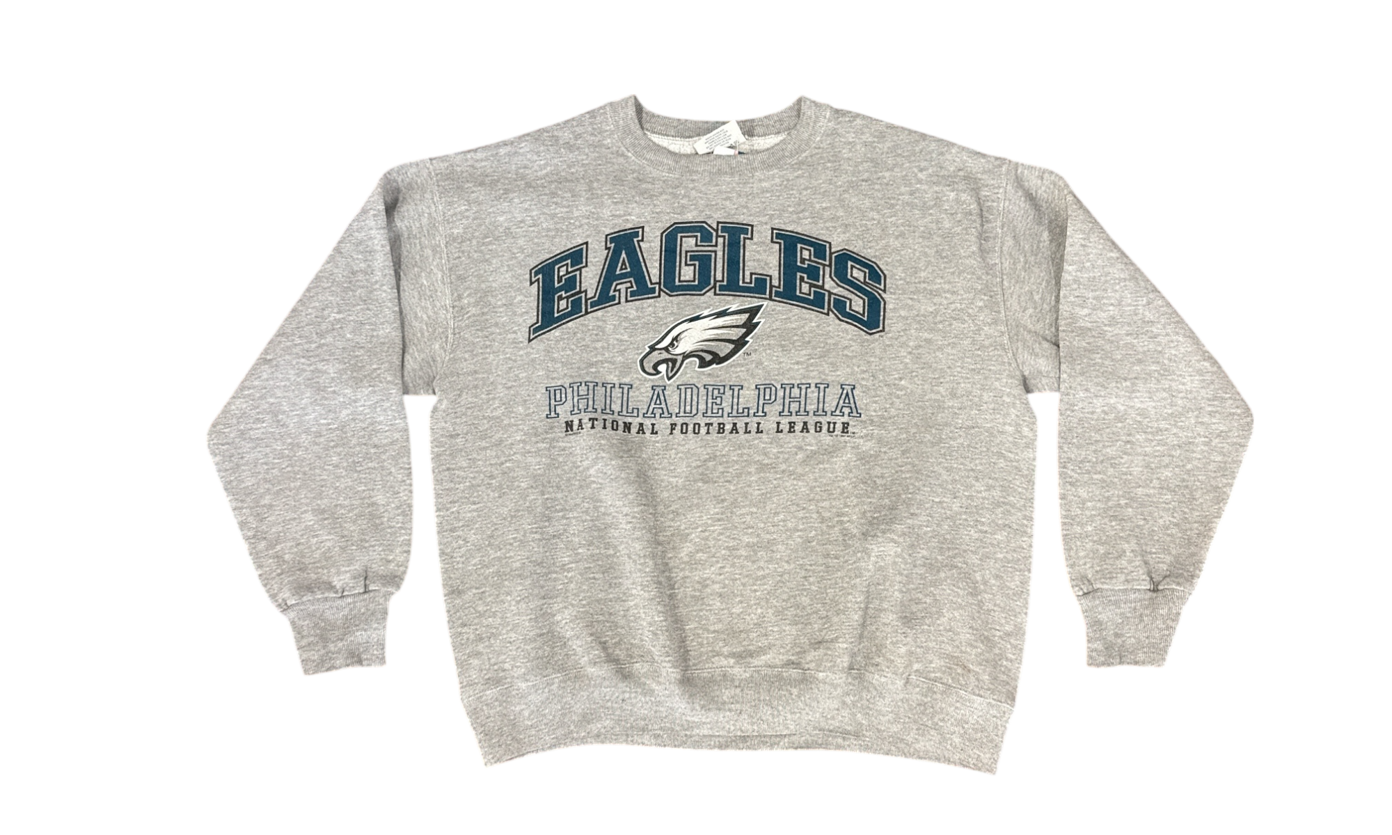 1997 Eagles Gray Arch Crewneck Lee Sport (PreOwned)-Bullseye Sneaker Boutique
