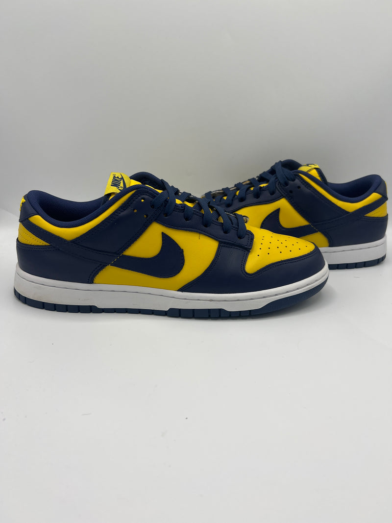 Nike Dunk Low "Michigan" (PreOwned) (No Box)