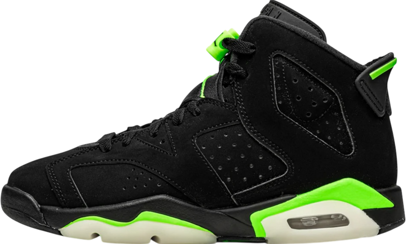 Air Jordan 6 Retro "Electric Green" GS (PreOwned) (No Box)-Bullseye Sneaker Boutique