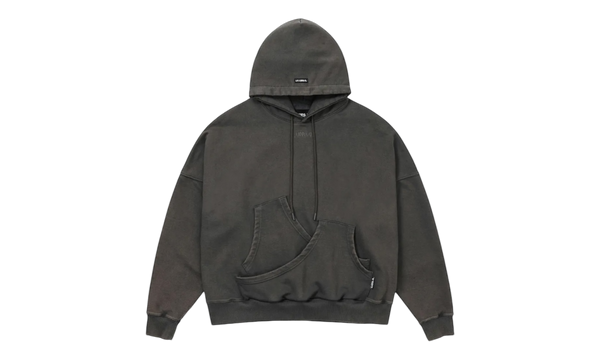 AJOBYAJO Curve Pocket Washed Charcoal Hoodie-Bullseye Sneaker Boutique