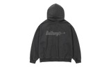 AJOBYAJO Gun Shot Washed Charcoal Hoodie